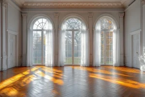 Elegant Hamptons New York estate interior reflecting strategic estate management as an investment in long-term property value.